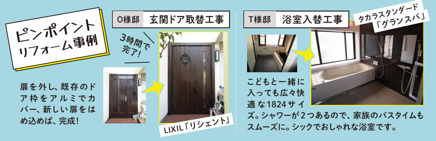 ピンポイントリフォーム事例一吉工業株式会社